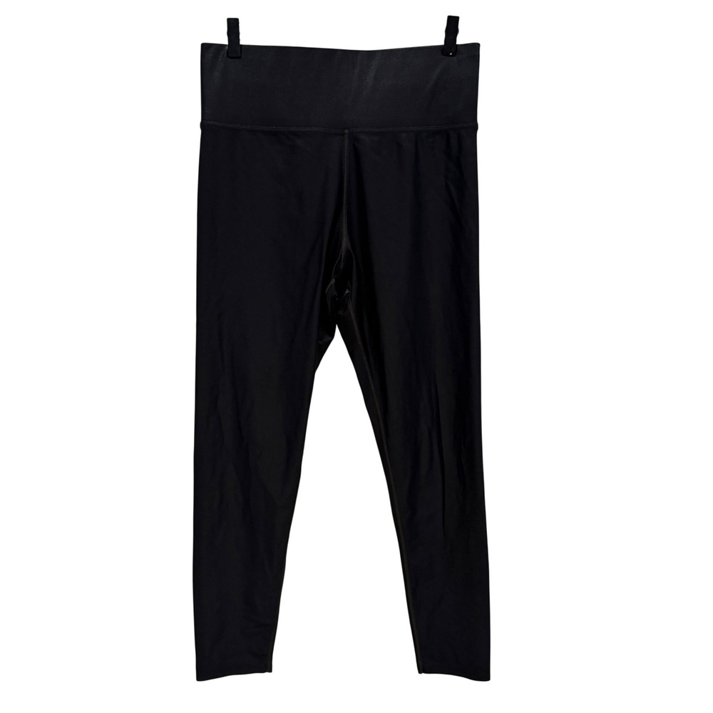 Carbon38 High Rise Liquid Leggings Black XL Shiny RN147957 - Picture 1 of 6